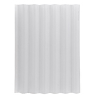 Telha Polipropileno 1,53mx1,10m Ondulada Translúcida Atco