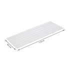 Telha Polipropileno 1,53mx50cm Ondulada Translúcida Ibrap