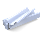 Telha Polipropileno 5,0mx44cm Calheta 44 Translúcida Atco