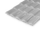 Telha Pvc Colonial 88x262cm Lux Telhas Cinza