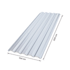 Telha Sanduíche de Aço Galvanizado Trapezoidal 2 Faces TR40 104x300cm 30mm Cinza Calha Forte