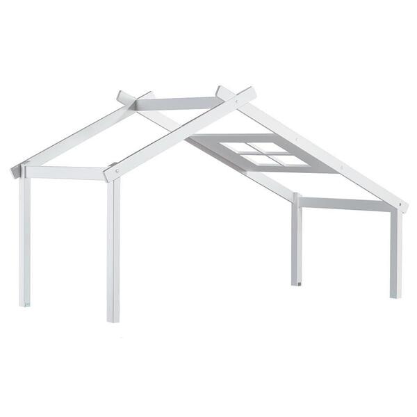 Telhado Casinha Prime Com Janela Em Madeira Branco Casatema