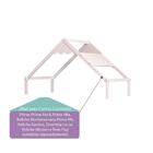 Telhado Inclinado Lua Branco