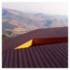 Telhas Fibra de Vidro Shingle 33x100cm Café Viapol