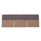 Telhas Fibra de Vidro Shingle 33x100cm Marrom Viapol