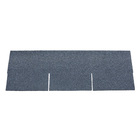 Telhas Fibra de Vidro Shingle 33x100cm Preto Viapol