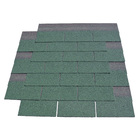 Telhas Fibra de Vidro Shingle 33x100cm Verde Viapol