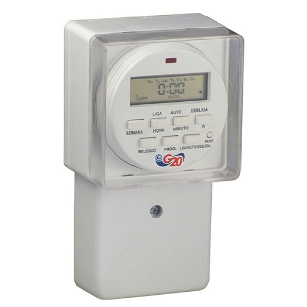 Temporizador Digital Barramento Autovolt -g20