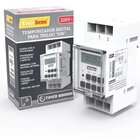 Temporizador Digital Para Trilho Din 220v - Enerbras - Tm-ed2