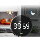 Temporizador Magnético Cronômetro Superfícies Metal Painel Di