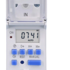 Temporizador Timer Digital Fixação Trilho Din 220v 30a Tomzn