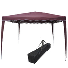 Tenda Gazebo Articulada 3x3m Barraca Praia Camping Sanfonada