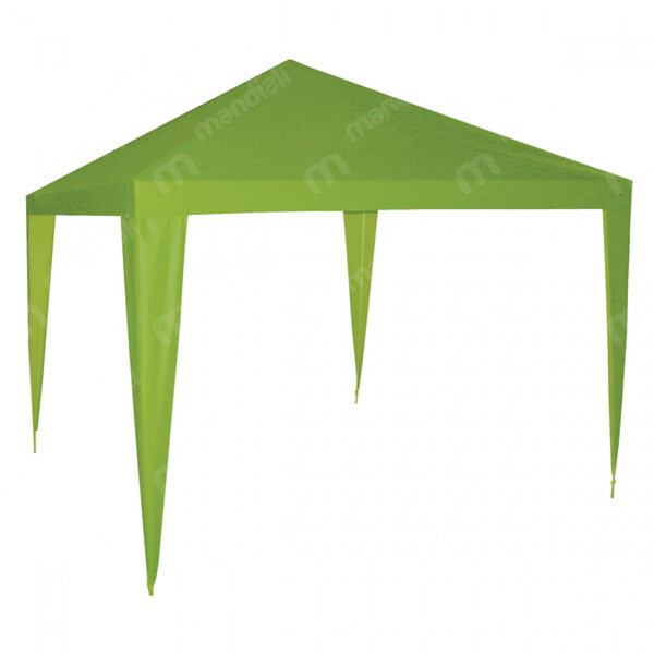 Tenda Gazebo De Encaixe 3m X 3m Base E Topo Em Alumínio E Lon