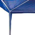 Tenda Gazebo Montável 2,4x2,4m Barraca Praia Camping Azul Com