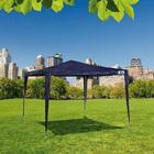 Tenda Praia Gazebo 3x3m Rafia Com Bolsa De Transporte Mor