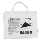 Tenda Suspensa Branco Hegoa Triangular 360x360cm Naterial