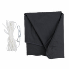 Tenda Suspensa Cinza Hegoa Triangular 360x360cm Naterial