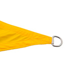 Tenda Suspensa Poliéster Triangular Hegoa Amarelo 360x360cm Naterial