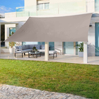 Tenda Suspensa Poliéster Retangular Hegoa Taupe 295x400cm Naterial