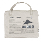 Tenda Suspensa Taupe Hegoa Triangular 360x360cm Naterial