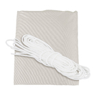 Tenda Suspensa Taupe Hegoa Triangular 360x360cm Naterial