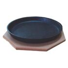 Tepan Ferro Bar Porção Restaurante E Aparador Madeira