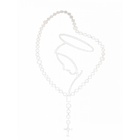 Terço Nossa Senhora Aparecida Branco