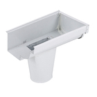 Terminal Calha Moldura 28 Direito Branco Calha Forte