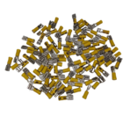 Terminal Faston Reforçado 6,3mm Isolado 2,5 A 6,0mm 100pçs FE