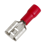 Terminal Fêmea Pré-Isolado Vermelho 0,5X1,5mm² 20Pçs Sforplast