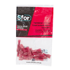 Terminal Fêmea Total-Isolado Nylon Vermelho 0,5x1,5mm² 20Pçs Sforplast