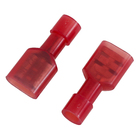 Terminal Fêmea Total-Isolado Nylon Vermelho 0,5x1,5mm² 20Pçs Sforplast
