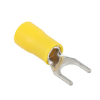Terminal Forquilha Pré-Isolado Amarelo 4,0X6,0mm² M6 20Pçs Sforplast