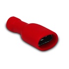 Terminal Isolação Total Fêmea 6,3mm 0,50-1,50 Mm² Vermelho Pv