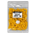 Terminal Isolação Total Fêmea 6,3mm 4-6 Mm² Amarelo 100 peças
