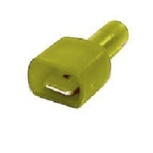 Terminal Isolação Total Macho 6,3mm 4,00-6,00 Mm² Nylon 100 p