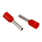 Terminal Isolado Tubolar Simples Vermelho 1,0mm² C8 20Pçs Sforplast