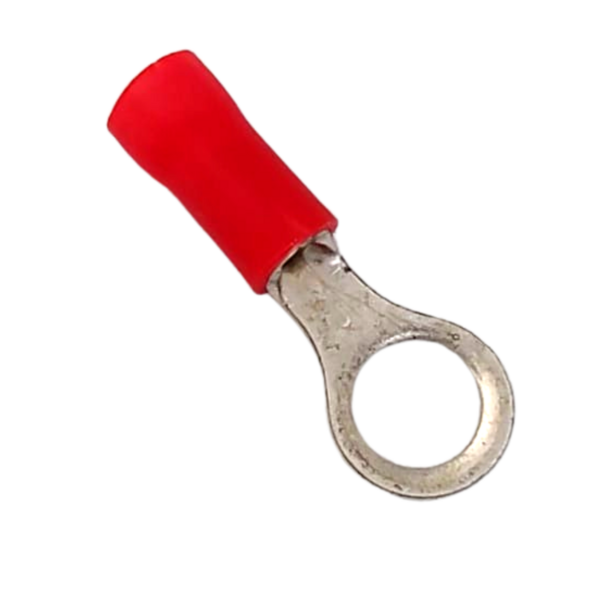 Terminal Olhal Isolado M5 22-16awg Vermelho Kit 100pçs An2420