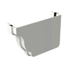 TERMINAL P/CALHA PVC LADO DIREITO ALTURA 9,20 CM PROFUNDIDADE 13,30 CM TIGRE