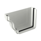 TERMINAL P/CALHA PVC LADO ESQUERDO ALTURA 9,20 CM PROFUNDIDADE 13,30 CM TIGRE