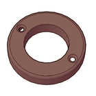 Terminal para Corrimões Bronze Unefix