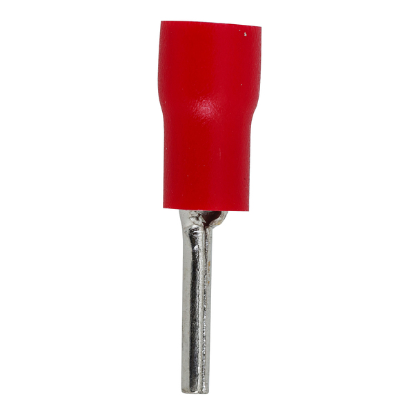 Terminal Pino Pré-Isolado Vermelho 0,5x1,5mm² C10 20Pçs Sforplast