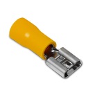 Terminal Pre Isolado Fêmea 6,3mm 4,00-6,00 Mm² Amarelo 100 pe