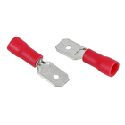 Terminal Pré Isolado Macho VM 0,5x1,5mm² 20 peças Sforplast