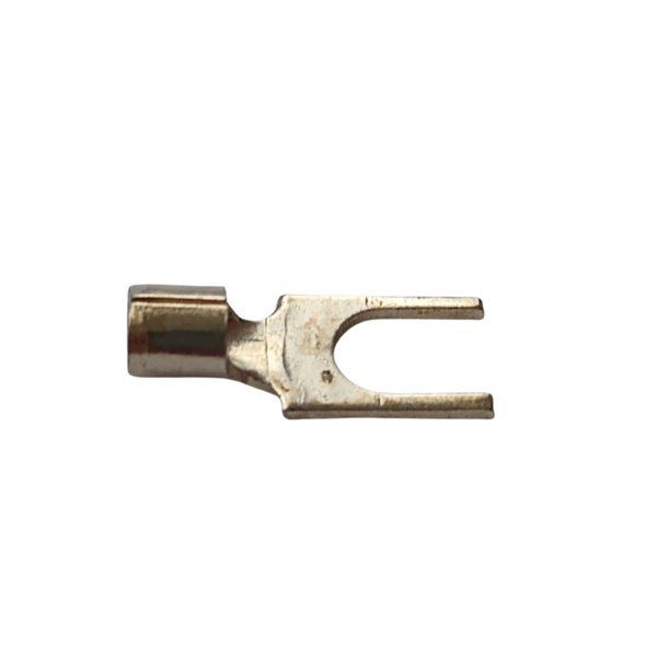 Terminal Tipo Forquilha Sem Isolação Laminado M5 50pçs Crimpe