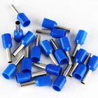 Terminal Tubular Ilhós 2,5mm 100 Peças Azul Soprano