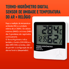 Termo Higrometro Sensor Medidor De Temperatura Umidade Do Ar