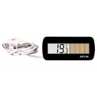 Termômetro Digital Solar Preto -50 A 80°c Com Sensor 3mt