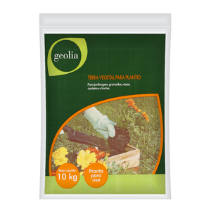 Foto de Terra Vegetal para Plantio Natural Geolia 10kg