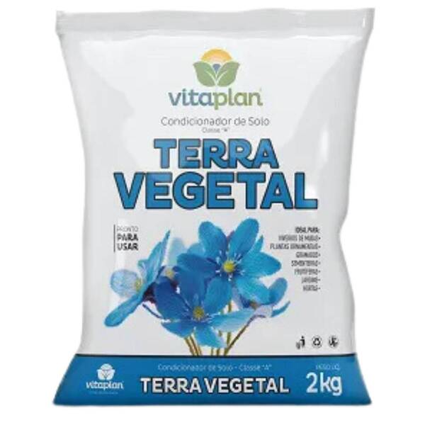 Terra Vegetal Condicionador De Solo (2kg) Vitaplan